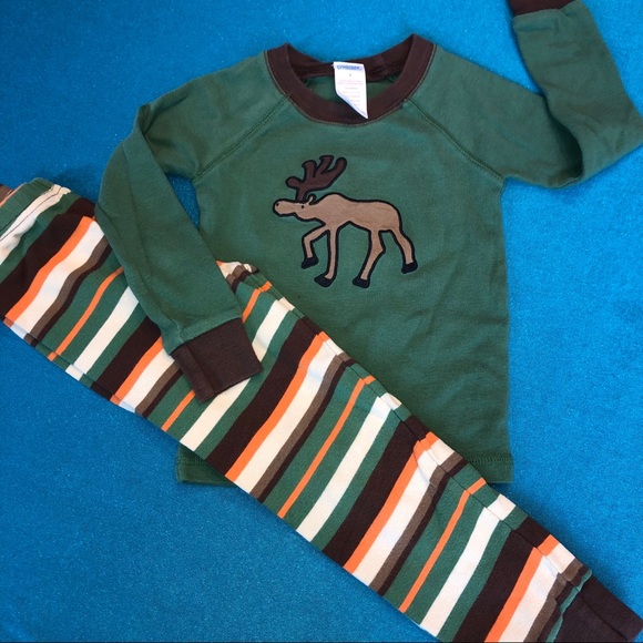 Gymboree Other - Gymboree Moose Pajamas